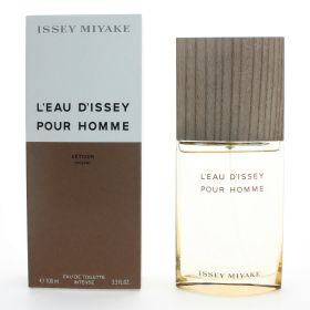 L'Eau D'Issey Pour Homme Vetiver by Issey Miyake, 3.3 oz Eau De Toilette Intense Spray for Men