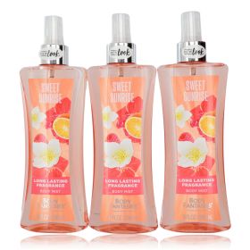 Sweet Sunrise Fantasy by Body Fantasies, 3 Pack 8 oz Fragrance Body Spray for Women