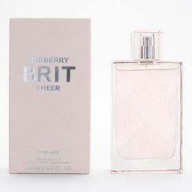 Brit Sheer by Burberry, 3.3 oz Eau De Toilette Spray for Women