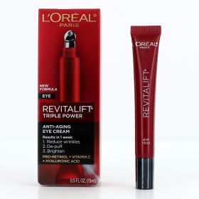 L'Oreal Revitalift Triple Power by L'Oreal, .5 oz Anti-Aging Eye Cream
