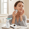 Set of 3- Lift, Sculpt and Glow Toolkit - LED Therapy, Electric Gua Sha and Microcurrent Toning Device for Radiant Skin - At-Home Facial Massager