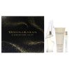 Cashmere Mist by Donna Karan for Women - 3 Pc Gift Set 3.4oz EDP Spray, 0.34oz EDP Spray, 3.4oz Body Lotion