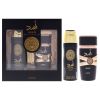 Asad by Lattafa for Unisex - 2 Pc Gift Set 3.4oz EDP Spray, 6.7oz Deodorant Spray
