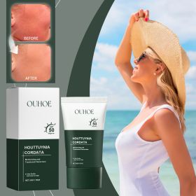 SPF50 PA++++ Broad Spectrum Sunscreen Lotion Moisturizing Translucent Sun Protection Cream Gentle Calming Sun Lotion for Face Body Beach Outdoor Daily