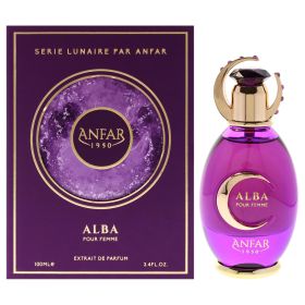 Lunaire Serie - Alba by Anfar for Women - 3.4 oz Extrait De Parfum Spray