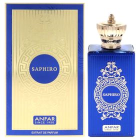 Saphiro by Anfar for Men - 2.04 oz Extrait De Parfum Spray