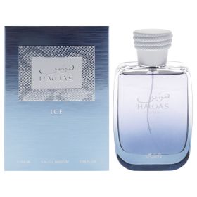 Hawas Ice by Rasasi for Men - 3.38 oz EDP Spray