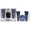 Unic by New Brand for Men - 4 Pc Gift Set 3.3oz EDT Spray, 0.5oz EDT Spray, 4.3oz Shower Gel, 4.3oz After Shave