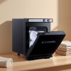 Hot Towel Warmer, 1.1 gal Small Towel Warmer Cabinet with Clip & Stainless Steel Rack, Holds up 8-12 Towels