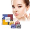 4 In 1 Clay Mask Set with Free Mask Brush, Vitamin C Turmeric / Red Bean / Blueberry / Dead Sea Mud Facial Mask Kit