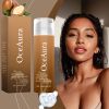Gradual Buildable Sunless Body Tan Cream 100g Hydrating Streak-Free Self Bronzing Lotion Airless Pump Design Natural Warm Bronze Skin Tone Full Body A