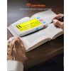 Portable Digital Magnifier, 5-inch HD Electronic Video Magnifier for Low Version, 4X - 32X Zoom Electronic Reading Aid with 17 Color Mode, AV Output