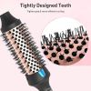 Thermal Brush Ceramic Hair Curler Comb 3 in 1 Thermal Curling Wand Double PTC Curling Brush Travel Hair Curler Combs Anti Scalding Curling Iron Ionic