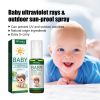 Gentle Kids Outdoor Sun Protection Spray SPF15 PA++ Natural Mild Plant Ingredients Portable Travel UV Barrier Skin Care Mist For Baby Sensitive Skin O