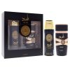 Asad by Lattafa for Unisex - 2 Pc Gift Set 3.4oz EDP Spray, 6.7oz Deodorant Spray