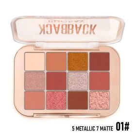 PHOFAY 12 Color Eyeshadow Palette (Option: 1)