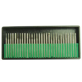 Nail Polishing Heads Diamond Tools (Option: 30sticks)