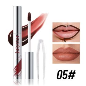 Tear And Pull Lipliner Peel Off Lip Liner Matte, Not Easy To Smudge, Line Hook Lip Marker Makeup Pen (Option: 05)