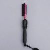 Electric Hair Straightening Brush 2 in 1 Styling Comb for Straightening and Curling Wet Dry and Synthetic Hair