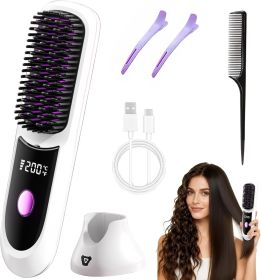 Hair Straightener (Color: White)