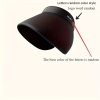 UPF50+ Wide Brim Sun Visor Hat - Rollable Foldable UV Protection Sun Hat, Adjustable Empty Top Sun Cap for Women, Outdoor Travel Beach Hiking Headwear