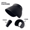 UPF50+ Wide Brim Sun Visor Hat - Rollable Foldable UV Protection Sun Hat, Adjustable Empty Top Sun Cap for Women, Outdoor Travel Beach Hiking Headwear