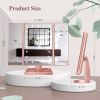 Makeup Mirror, Vanity Mirror with Lights, 2X/3X/10X Magnification, Touch Control, Trifold, Dual Power Supply, Gifts Mothers Day for Mom