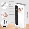 Electric Nail Drill - 45000RPM Portable Nail Drill Rechargeable Nail E-File Kit with 11 Bits & Base LED Screen Ultra-Silent